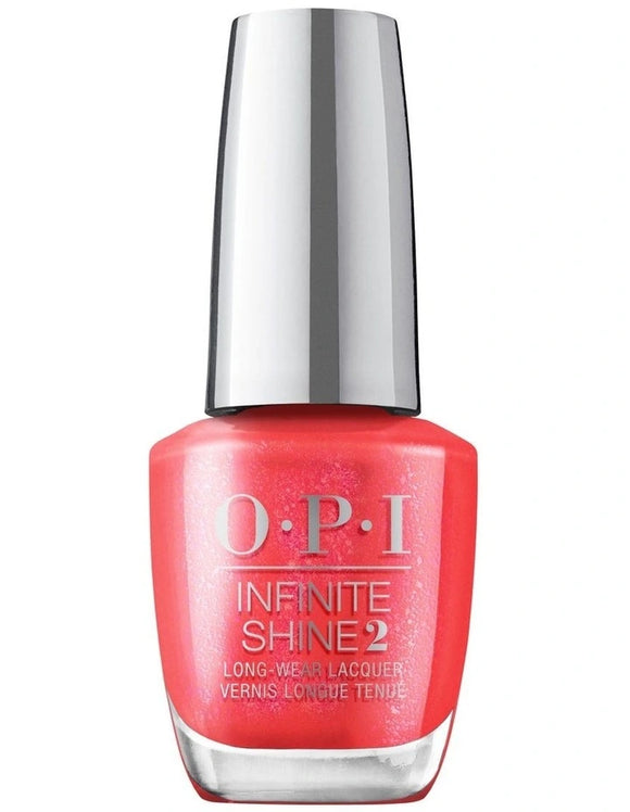O.P.I Infinite Shine Left Your Texts on Red 15ml