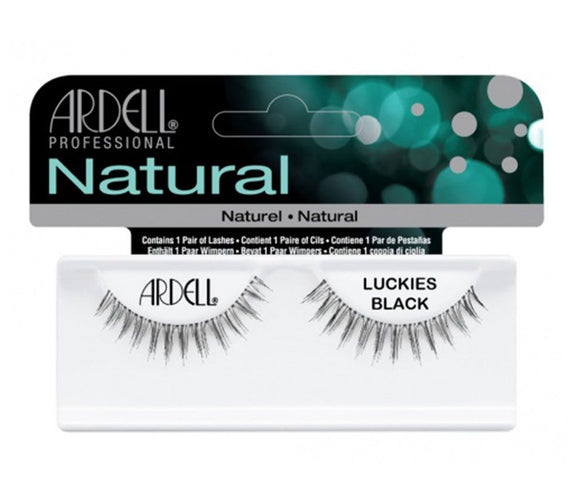 Ardell Natural Strip Lashes - Luckies Black