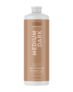 Mine Tan Medium Dark Tanning Mist - 1ltr