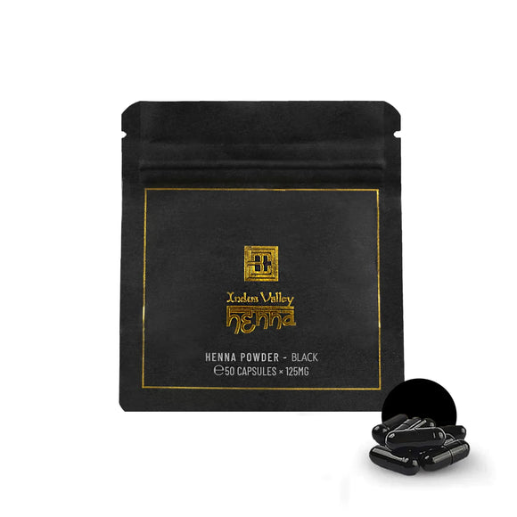 Brow Code Henna Black - 50 capsules
