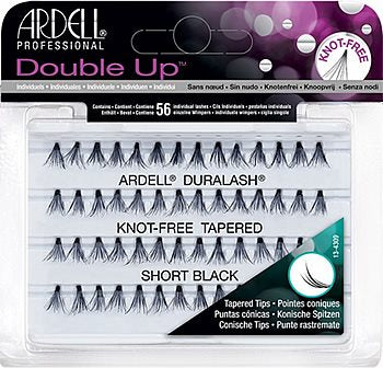 Ardell Double Up Soft Touch Knot-Free Flares: Short Black
