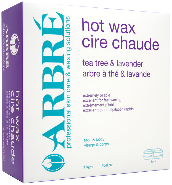 ARBRE lavender tea tree hot wax