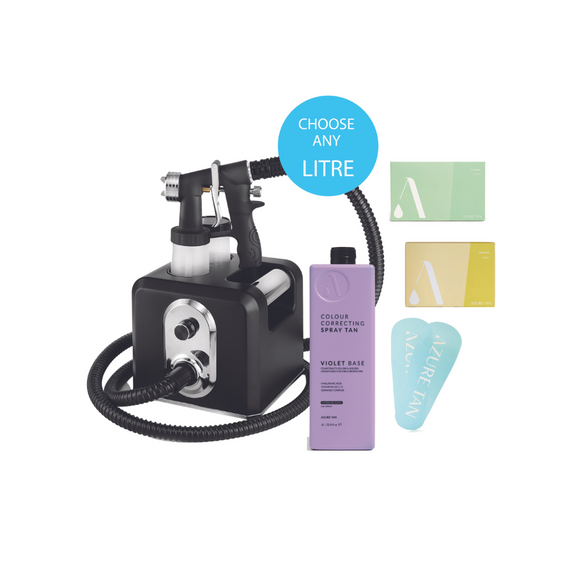 Azure Spray Tan Machine + 1L Azure Tan Solution