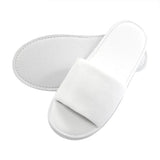 Disposable Spa Slippers - White (Open Toe) - Pair