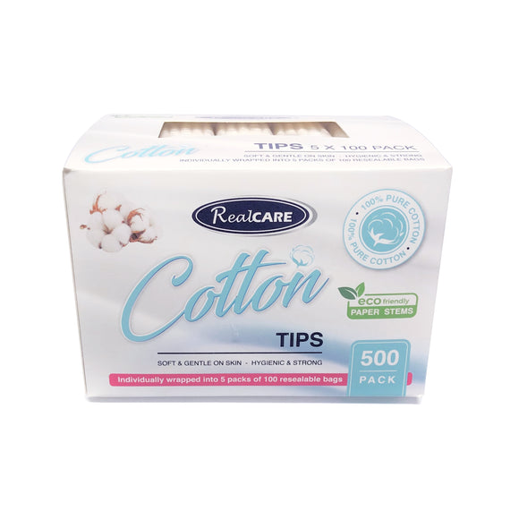 Cotton tips box