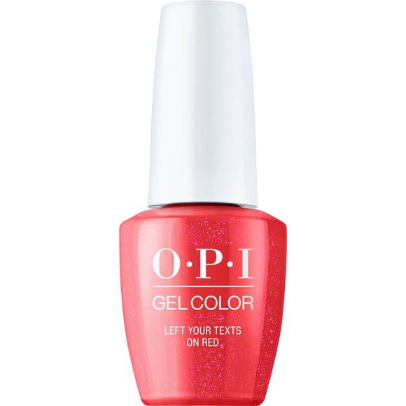 O.P.I Gelcolor Left Your Texts on Red 15ml