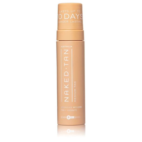 Naked Tan Tanned Bronzing Mousse - 180ml