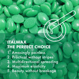 ItalWax Emerald Hot Wax Top Line - 100g Sample Size