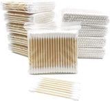 Wooden Stem Cotton Tips - 100pk