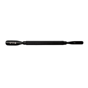 Grip Double Ended Cuticle Pusher - Matte Black