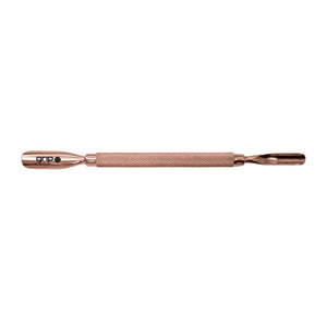 Grip Double Ended Cuticle Pusher - Rose Gold