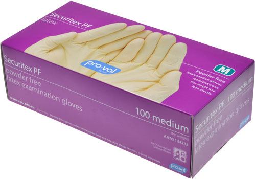 Latex Disposable Gloves 100box – Synergy Massage & Spa